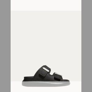 McQueen NIB Hybrid Slide Sandals (ORIG. $395) w/tax (SIZE 9.5) BLACK